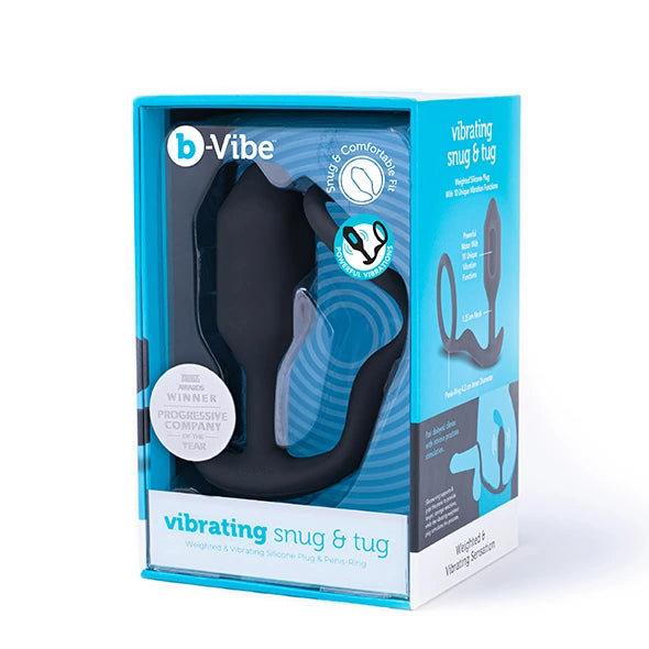 B-Vibe - Vibrating Snug & Tug M ir XL