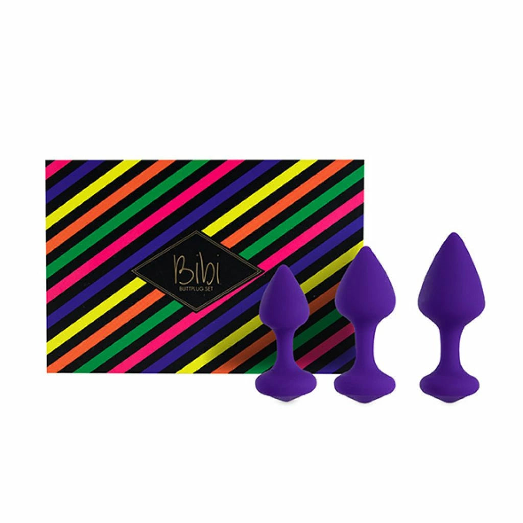 FeelzToys - Bibi Butt Plug Set 3 pcs