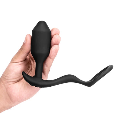 B-Vibe - Vibrating Snug & Tug M ir XL