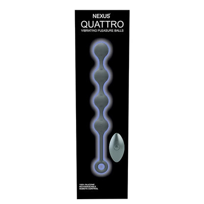 Nexus - Quattro Remote Control Vibrating Pleasure Beads Black