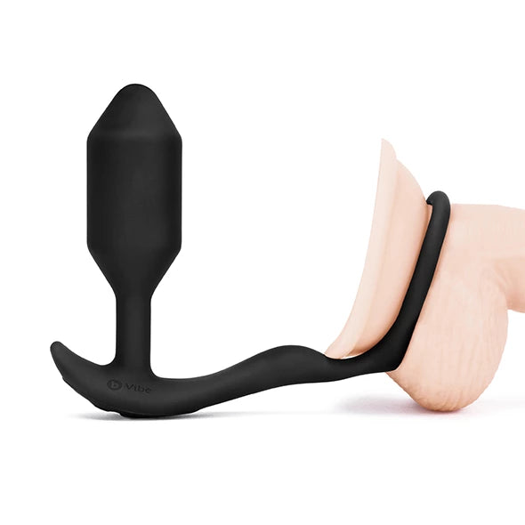 B-Vibe - Vibrating Snug & Tug M ir XL