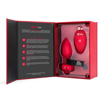 B-Vibe - Vibrating Heart Plug