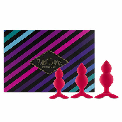 FeelzToys - Bibi Twin Butt Plug Set 3 vnt