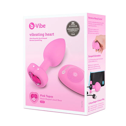 B-Vibe - Vibrating Heart Plug