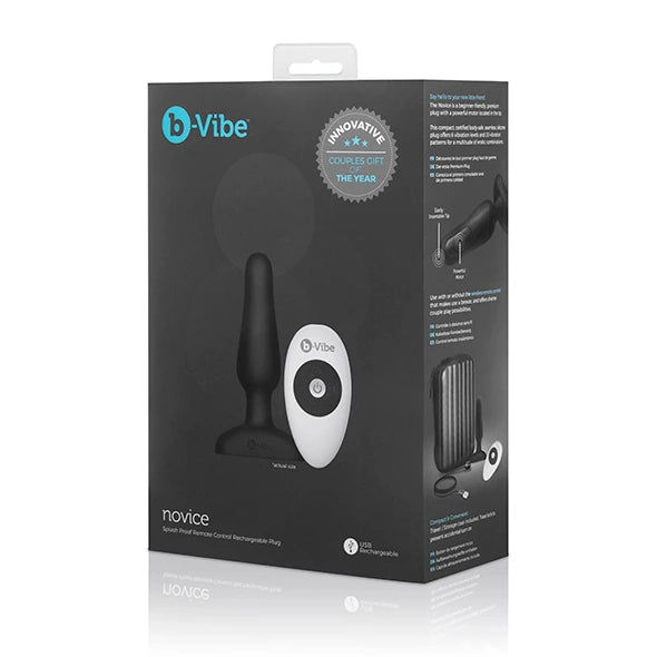 B-Vibe - Novice Plug Black