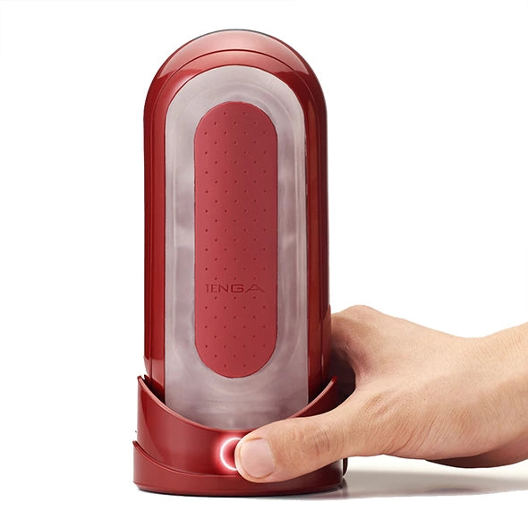 Tenga - Flip Zero 0 Red and Flip Warmer Set