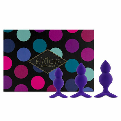 FeelzToys - Bibi Twin Butt Plug Set 3 vnt