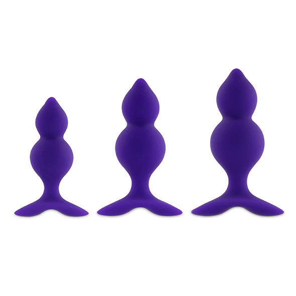 FeelzToys - Bibi Twin Butt Plug Set 3 vnt