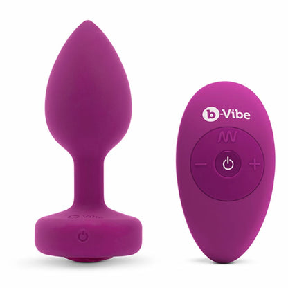 B-Vibe - Vibrating Jewel Plug S/M and M/L