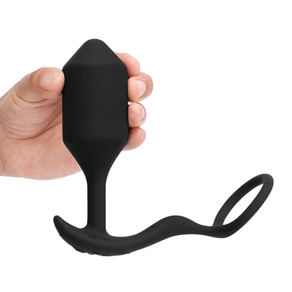 B-Vibe - Vibrating Snug & Tug M ir XL