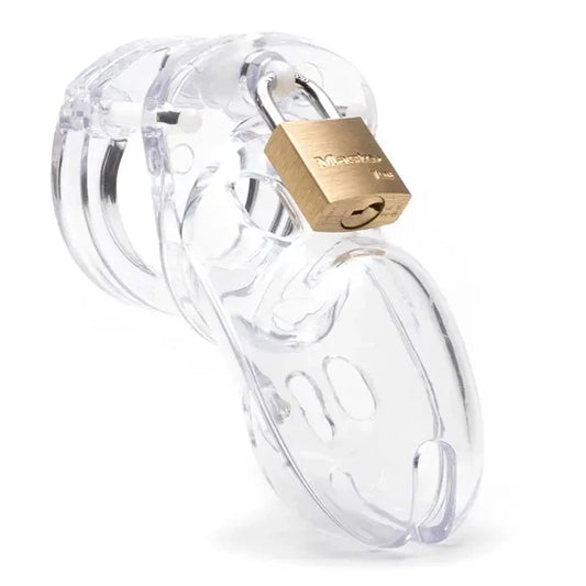 CB-X - CB-3000 Chastity Cock Cage Transparent 37 mm