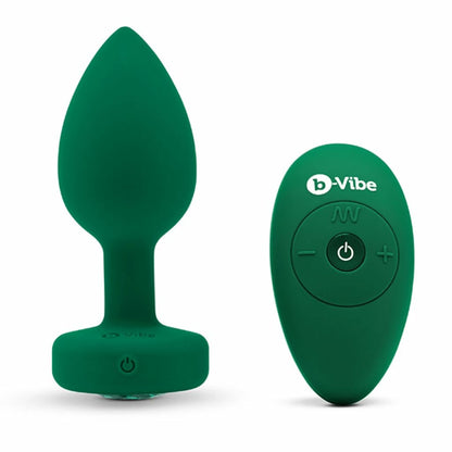 B-Vibe - Vibrating Jewel Plug S/M and M/L