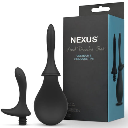 Nexus - Anal Douche 260 ml with Two Sillicone Nozzles