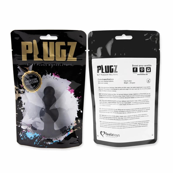 FeelzToys - Plugz Butt Plug Black