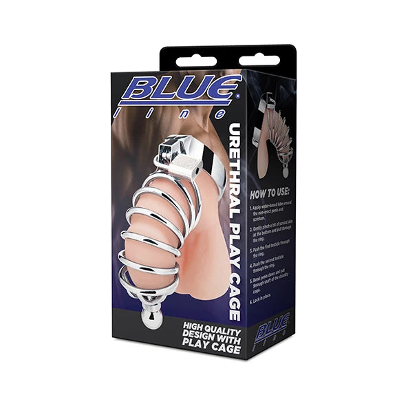 Blueline - Urethral Play Cage